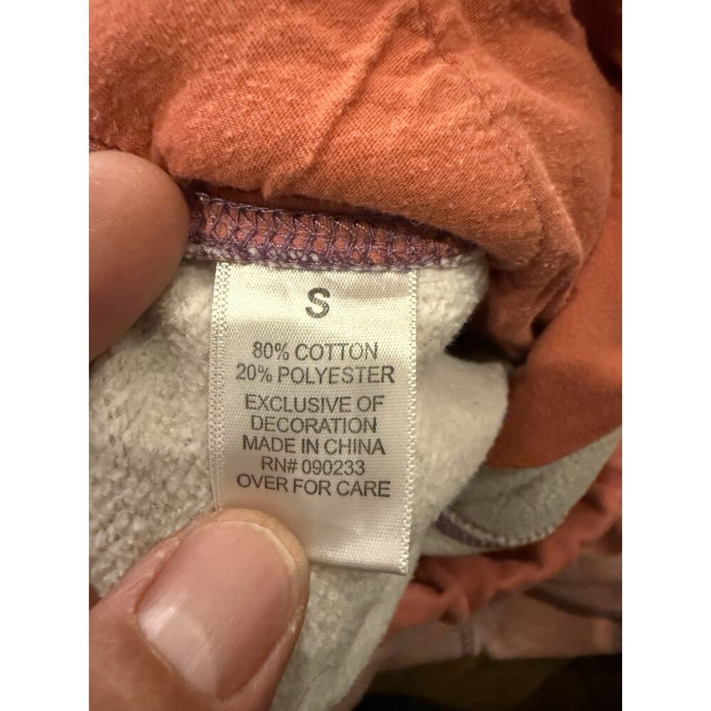 ASAP Worldwide X Russell Athletic Mens Orange Purple Sweatpants Size S Small - Picture 8 of 11